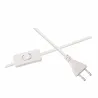 Lampe à poser Timber Glow max20W E27 Beige/Blanc 230V Bambou/céramique