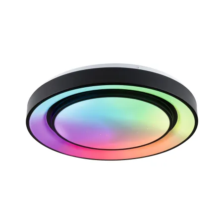 WallCeiling SpacyColor Dynamic RGB TunW LED 38,5W 475mm Blanc/Noir 230V Syn/Mét