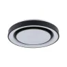 WallCeiling SpacyColor Dynamic RGB TunW LED 38,5W 475mm Blanc/Noir 230V Syn/Mét