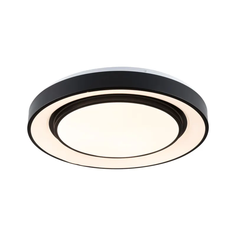 WallCeiling SpacyColor Dynamic RGB TunW LED 38,5W 475mm Blanc/Noir 230V Syn/Mét