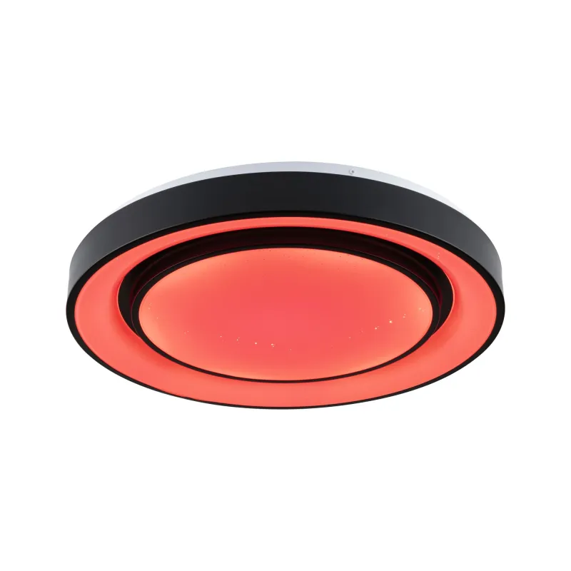 WallCeiling SpacyColor Dynamic RGB TunW LED 38,5W 475mm Blanc/Noir 230V Syn/Mét