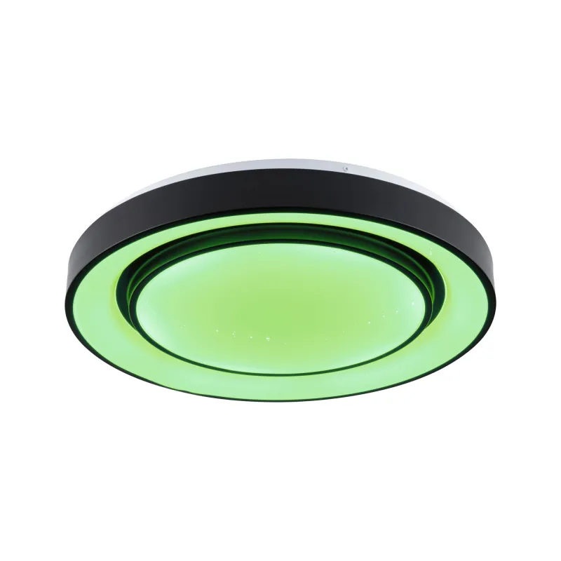 WallCeiling SpacyColor Dynamic RGB TunW LED 38,5W 475mm Blanc/Noir 230V Syn/Mét