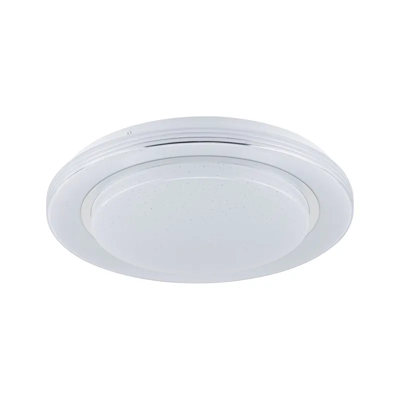 WallCeiling SpacyColor Dynamic RGB TunW LED 22W 380mm Blanc/Chr 230V Syn/Mét