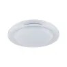 WallCeiling SpacyColor Dynamic RGB TunW LED 22W 380mm Blanc/Chr 230V Syn/Mét