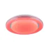 WallCeiling SpacyColor Dynamic RGB TunW LED 22W 380mm Blanc/Chr 230V Syn/Mét