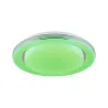 WallCeiling SpacyColor Dynamic RGB TunW LED 22W 380mm Blanc/Chr 230V Syn/Mét