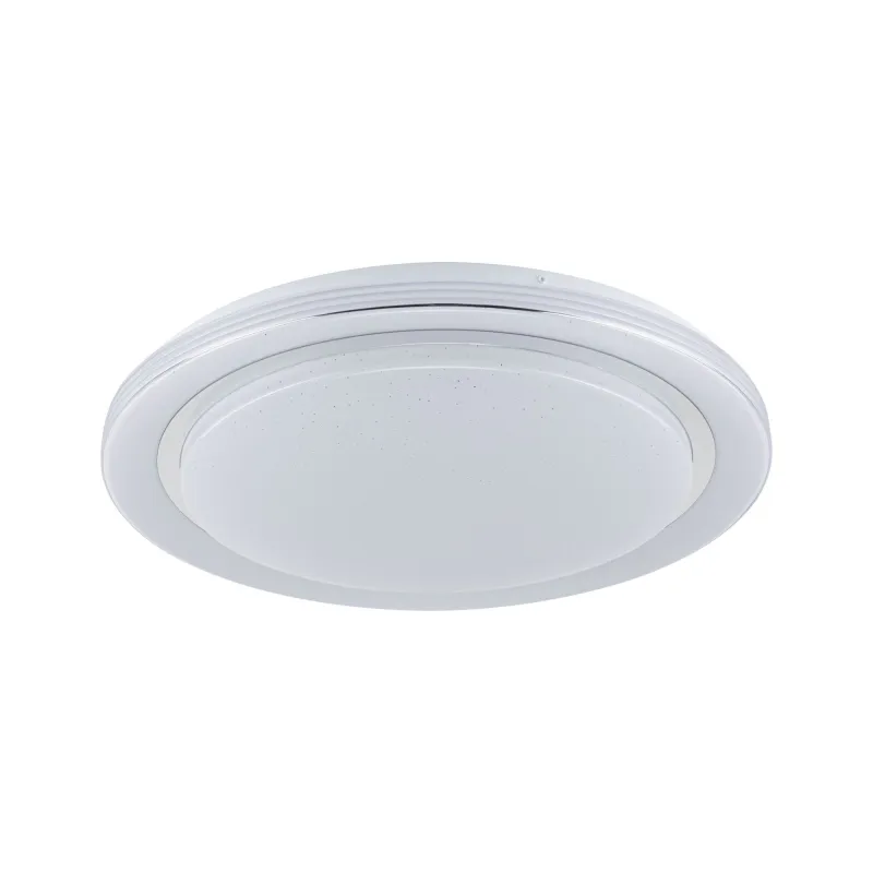 WallCeiling SpacyColor Dynamic RGB TunW LED 38,5W 485mm Blanc/Chr 230V Syn/Mét