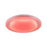 WallCeiling SpacyColor Dynamic RGB TunW LED 38,5W 485mm Blanc/Chr 230V Syn/Mét