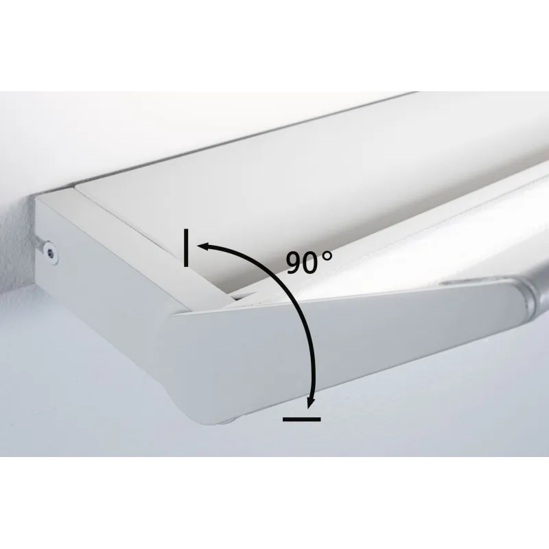 LM Ranva App grd 3 niveaux LED 15 W Blanc dépoli 230 V Alu