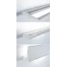 LM Ranva App ZB TunW LED 15 W Blanc dépoli 230V alu