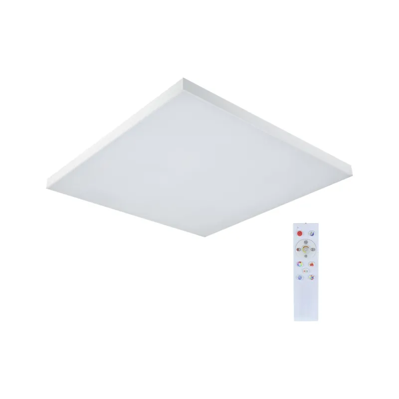 Panneau Loria Rainbow 450x450mm 19W dynamic RGWB blanc 230V Métal