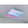 Panneau Loria Rainbow 450x450mm 19W dynamic RGWB blanc 230V Métal