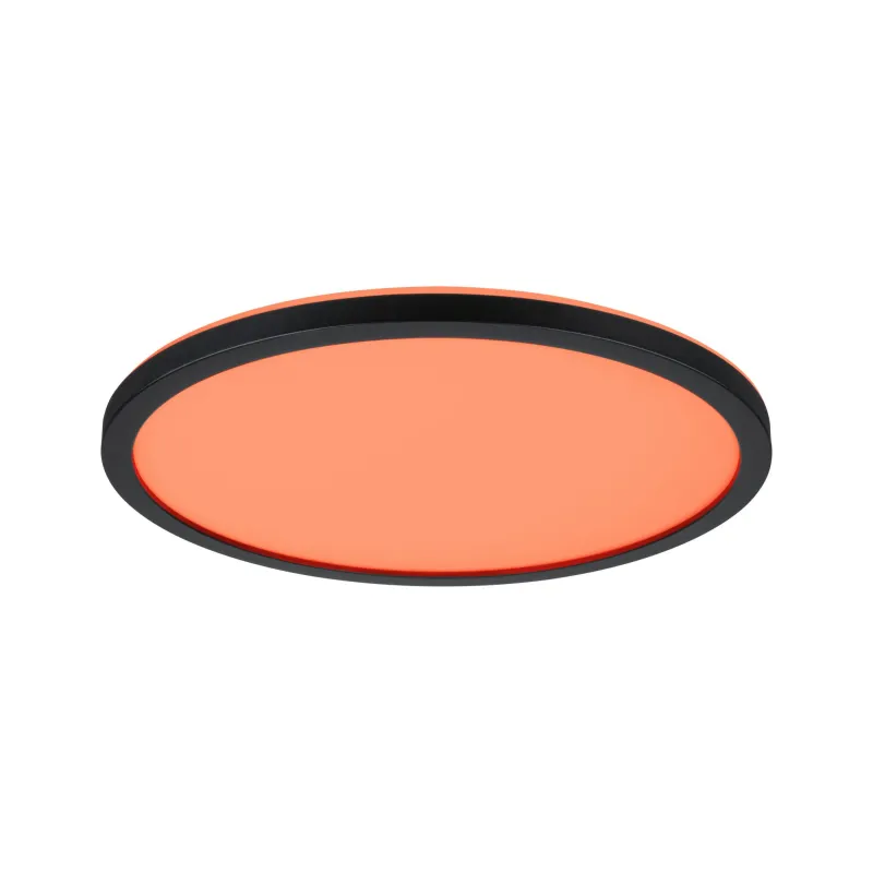 Panneau Auria 12W RGBW 293mm 230V Noir Plastique