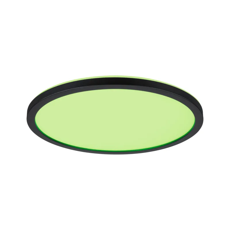 Panneau Auria 12W RGBW 293mm 230V Noir Plastique