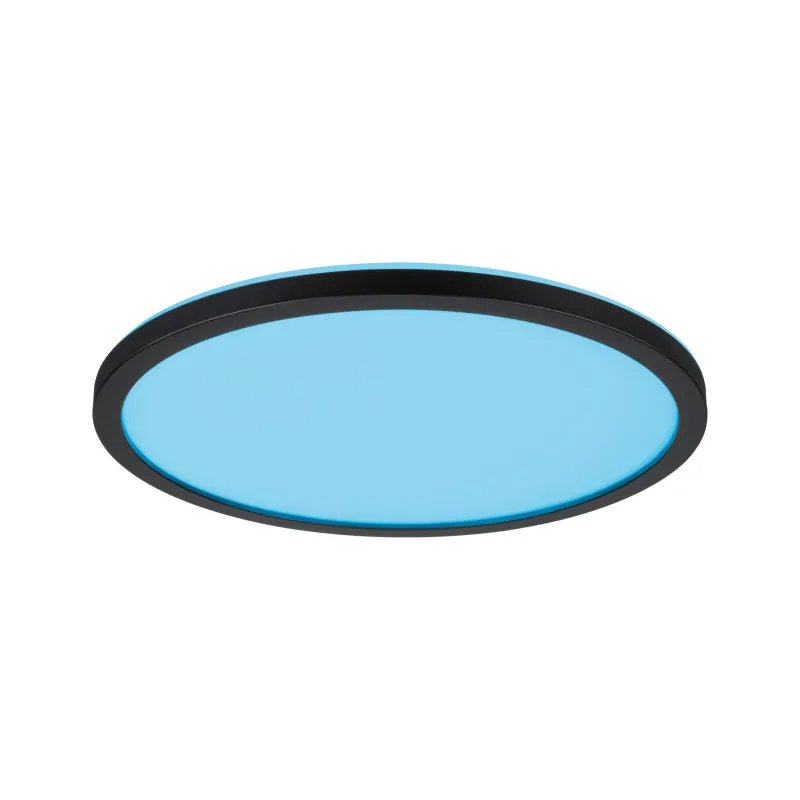Panneau Auria 12W RGBW 293mm 230V Noir Plastique