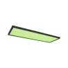 Panneau Auria 20W RGBW 580x200mm 230V Noir synthétique