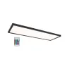 Panneau Auria 20W RGBW 580x200mm 230V Noir synthétique