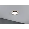 Panneau Auria 11,2W 3000K 190mm 230V Noir synthétique