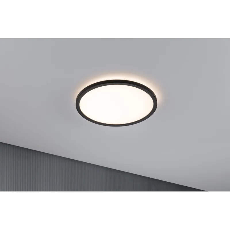Panneau Auria 16W 3000K 293mm 230V Noir Plastique