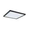 Panneau Auria 16W 3000K 293x293mm 230V Noir synthétique