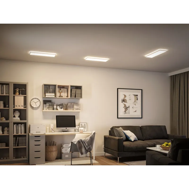 Panneau Atria Shine 22W 4000K 580x200mm 230V blanc plastique