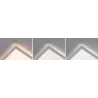 Pann Atria Shine 22W 3 StepWhiteSwitch 580x200mm 230V blanc plastique