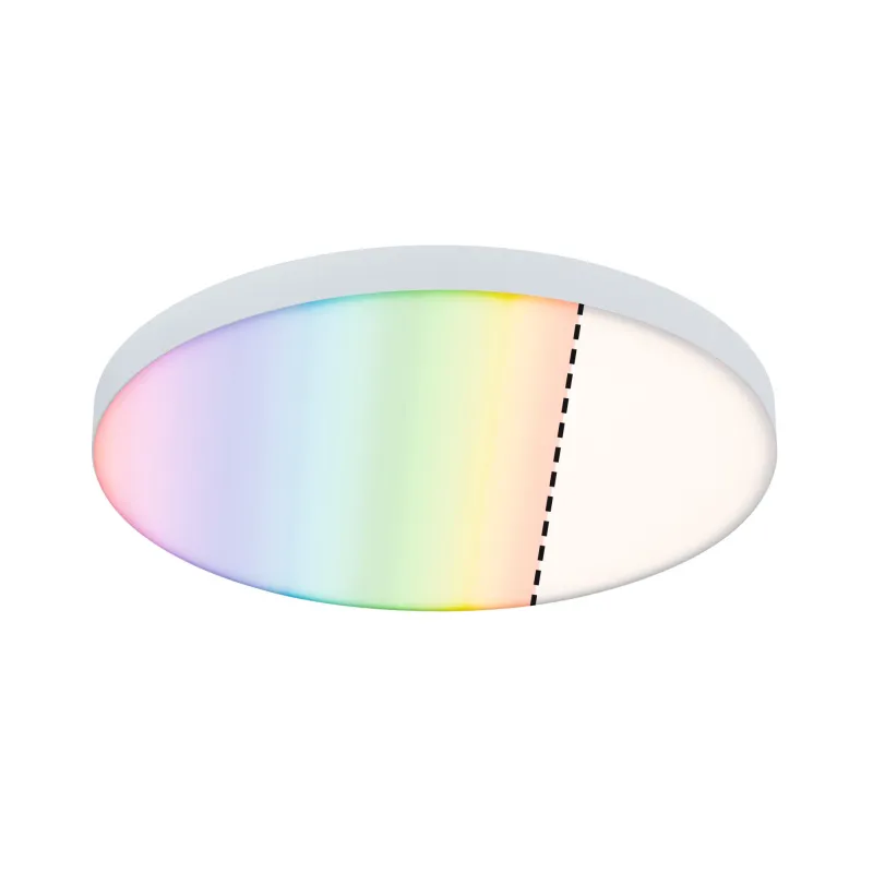 Panneau Loria 300mm 16,5W RGBW Zigbee blanc 230V Métal
