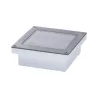 ENC de sol extérieur 230V Brick WW IP67 2200-3000K 100x100