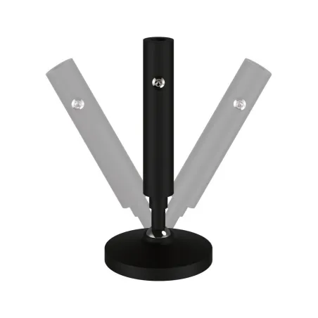 Kit Wire System Corduo Wall Mount noir dépoli Métal