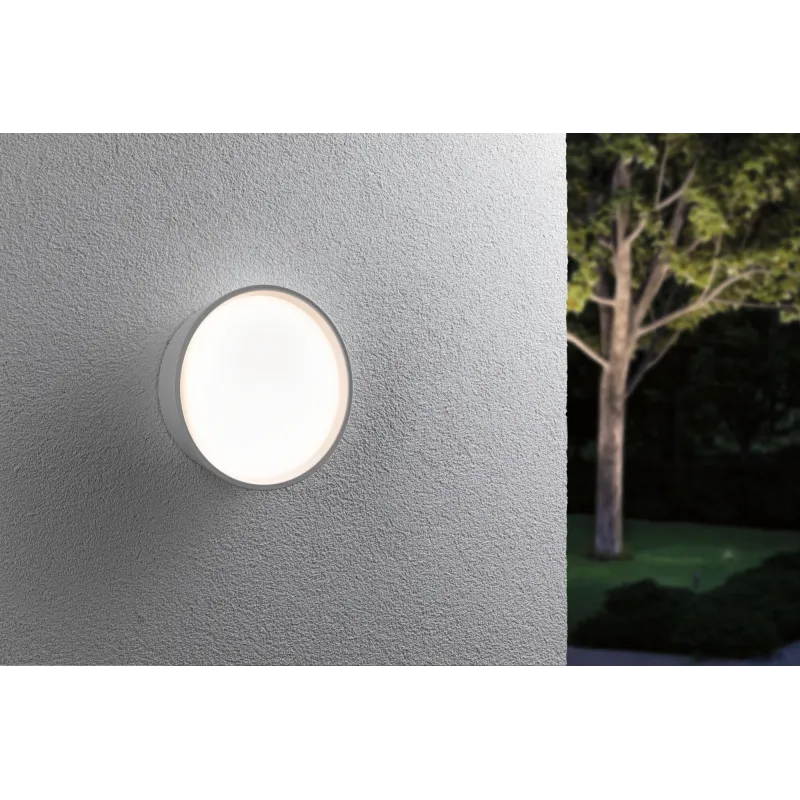 Applique extérieur 230 V Platomo blanc 230 V IP44 3000 K