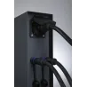 Colonne de prises Plug & Shine Rio IP44 anthracite Ext. 2*230 V 2*24 V