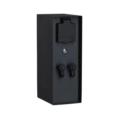 Colonne prises Plug & Shine Rio Sensor IP44 anthracite Ext. 2*230 V 2*24 V