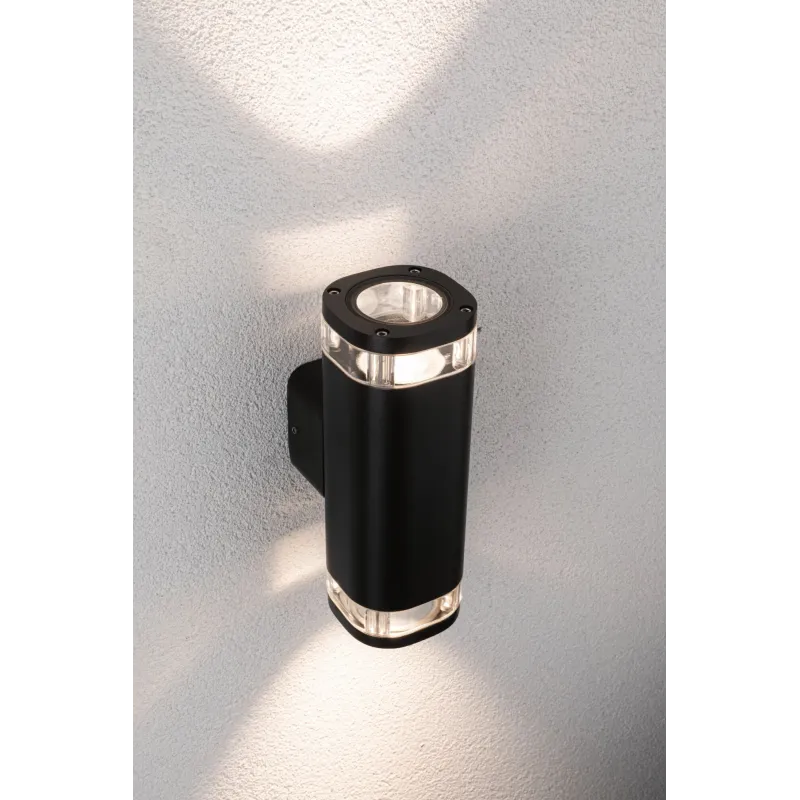 Applique extérieure 230 V Colum 2 x GU10 IP44 anthracite