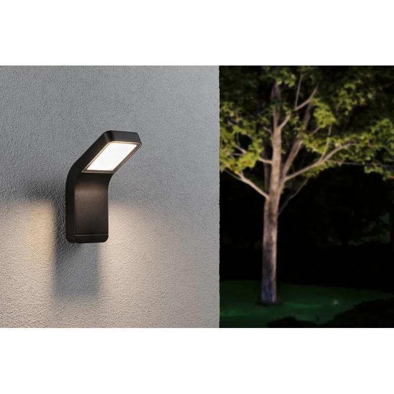 Applique extérieure 230 V Kulma IP44 3000 K 7,5 W anthracite