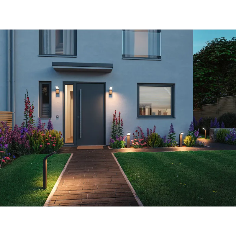 Applique extérieure 230 V Kulma IP44 3000 K 7,5 W anthracite
