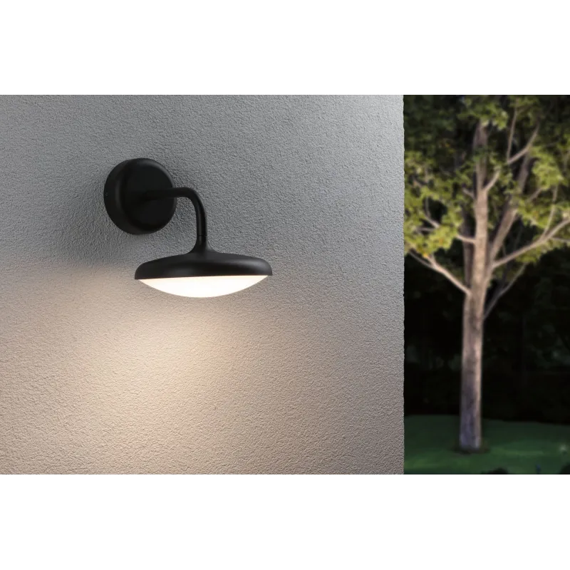 Applique extérieure 230 V Nostro IP44 3000 K 10 W anthracite