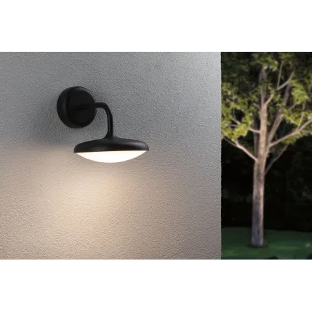 Applique extérieure 230 V Nostro IP44 3000 K 10 W anthracite