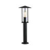 Borne extérieure 230 V Classic IP44 E27 métal noir resp. insectes