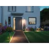 Borne lumineuse ext. 230 V Kulma PIR IP44 3000 K 7,5 W anthracite