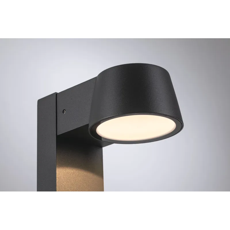 Borne lumineuse extérieur 230 V Capea IP44 2200K Alu noir, resp. insectes