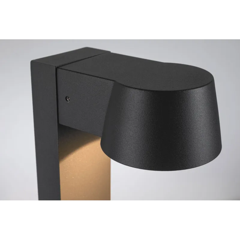 Borne lumineuse extérieur 230 V Capea IP44 2200K Alu noir, resp. insectes