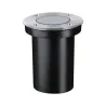 ENC extérieur 230 V Floor 2200 K IP65 rd D105mm Acier inoxydable