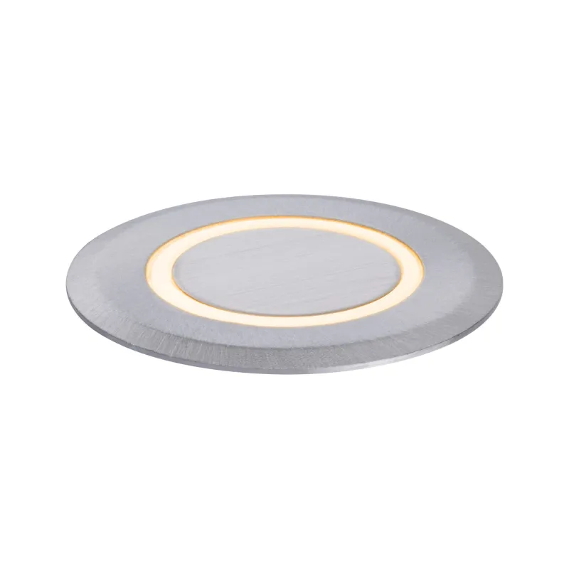 Encastré de sol extérieur 230 V déco IP67, 2,2 W, déco rond resp. insectes