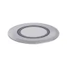 Encastré de sol extérieur 230 V déco IP67, 2,2 W, déco rond resp. insectes