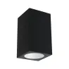 Applique LED Flame IP44 carré 3000K 3,8W 320lm 230V Anthracite