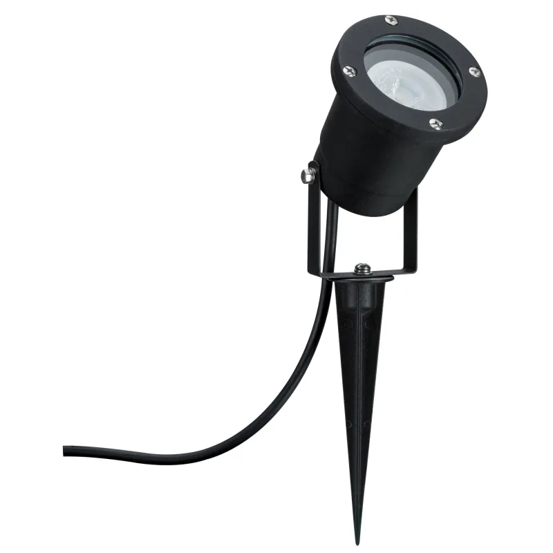 Garden Spot extérieur 230 V 2200 K resp. insectes GU10 Métal noir