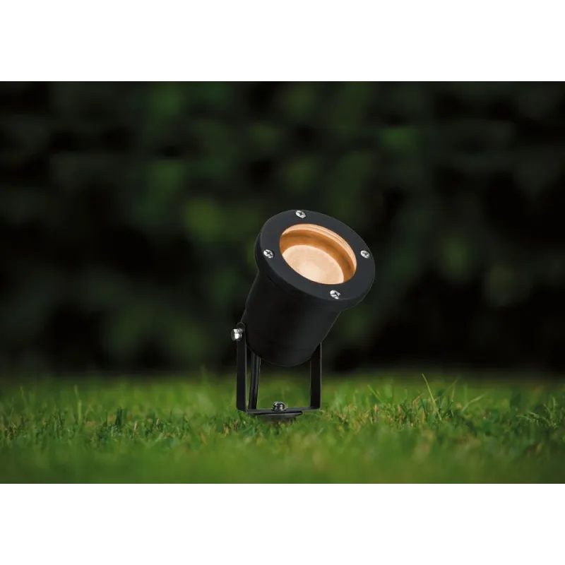 Garden Spot extérieur 230 V 2200 K resp. insectes GU10 Métal noir