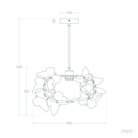 Suspension luminaire suspendu cage noire culot e27