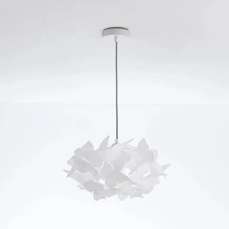 Suspension luminaire suspendu cage noire culot e27