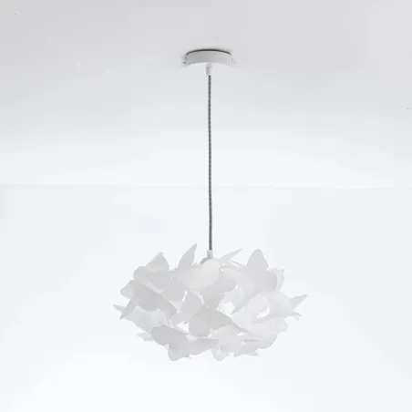 Suspension luminaire suspendu cage noire culot e27